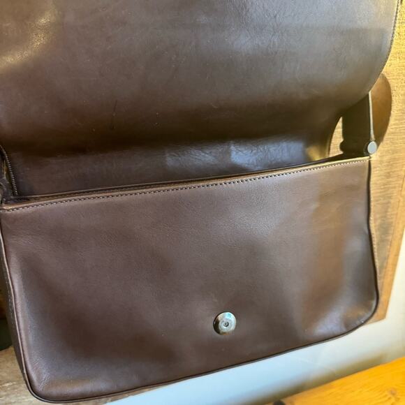 Vintage Coach Whitney Flap Bag 9179 Brown - Picture 6 of 9